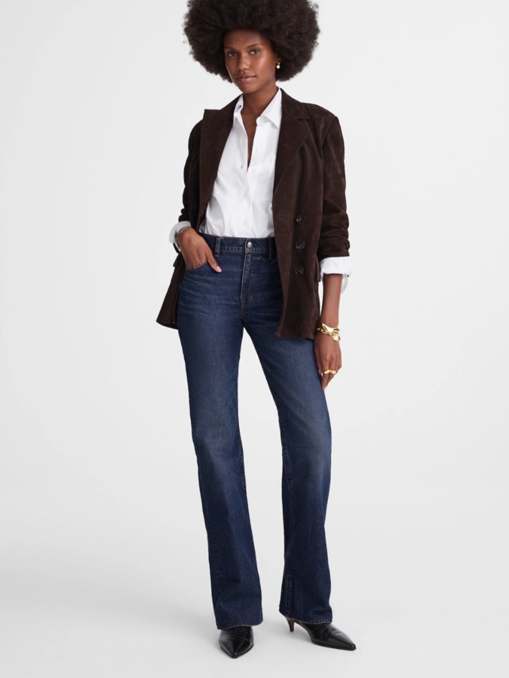 Madewell The Tall Relaxed Bootcut Jean